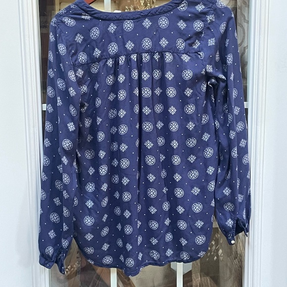 Women’s Boho Blouse H&M V-Neck Size M - Picture 4 of 6
